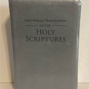 New World Translation of The Holy Scriptures Book - Gray